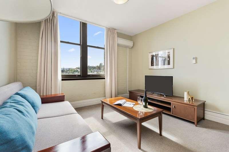 Launceston Central Apartment Hotel Official Rum bild